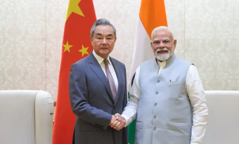 China Foreign Minister Met PM Modi