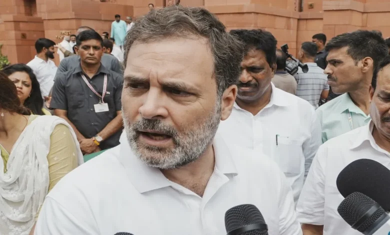 Vote Adhikar Yatra in Bihar