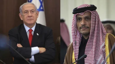 Benjamin Netanyahu Calls Qatari PM