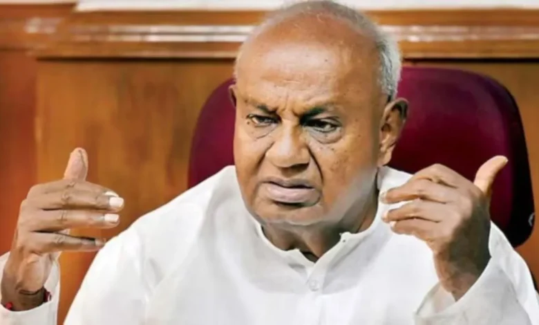 HD Deve Gowda admitted to hospital