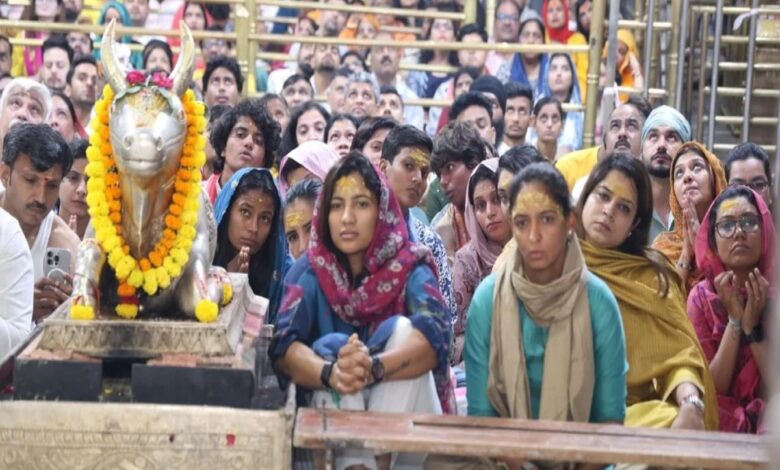 Women Team India in Ujjain