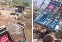 Khallari Temple ropeway accident
