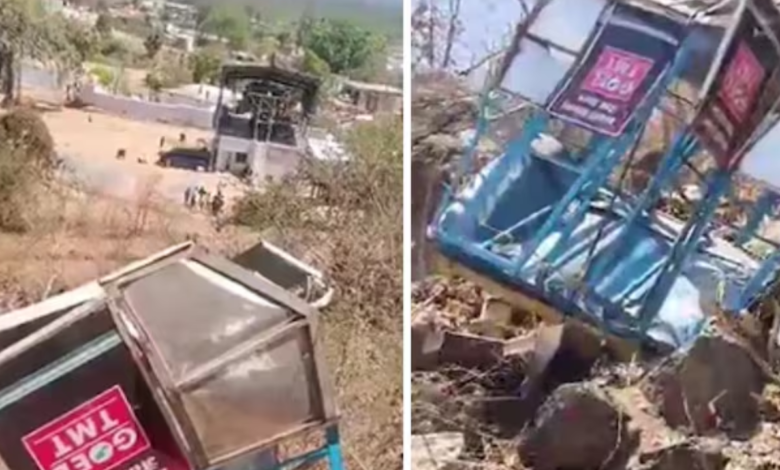 Khallari Temple ropeway accident